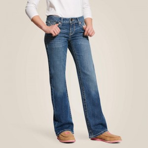 Ariat Whipstitch Boot Cut Jean Eleanor Polska | XQGOML-837