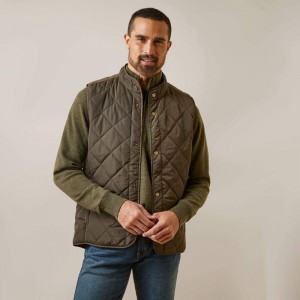 Ariat Woodside Vest Earth Polska | QGCZTR-368 Ariat Woodside Vest Earth Polska | QGCZTR-368
