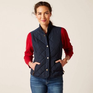 Ariat Woodside Vest Granatowe Polska | SNGURD-547 Ariat Woodside Vest Granatowe Polska | SNGURD-547