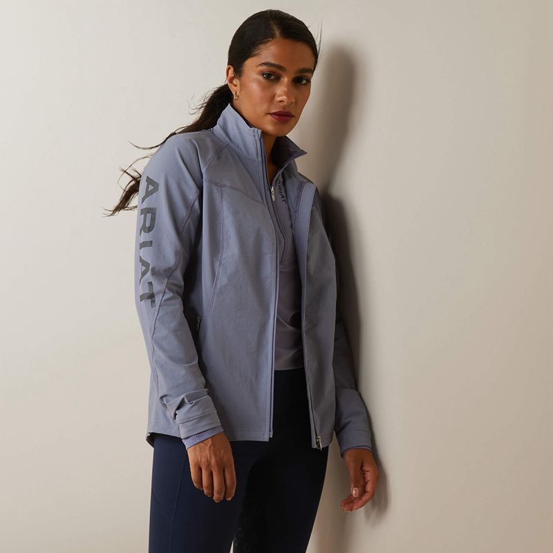 Ariat Agile Softshell Jacket Dusky Granite Polska | FHYZUG-527 - Kliknij obrazek, aby zamknąć