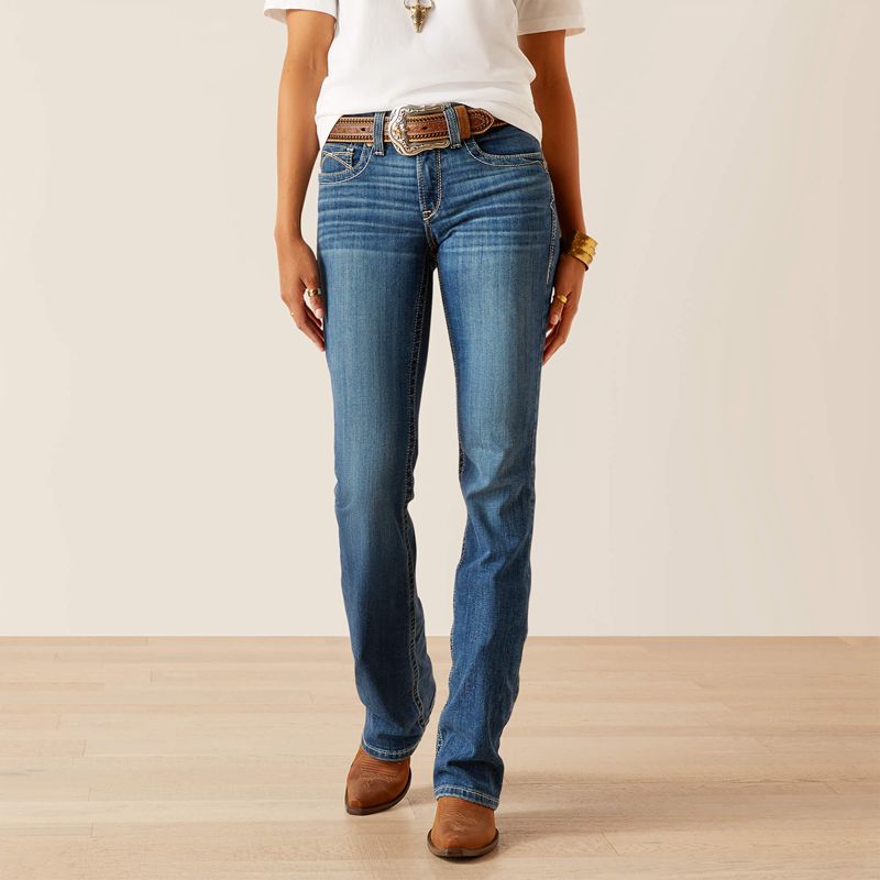 Ariat Arrow Fit Perfect Rise Alina Boot Cut Vermont Polska | BYSTVZ-104 - Kliknij obrazek, aby zamknąć