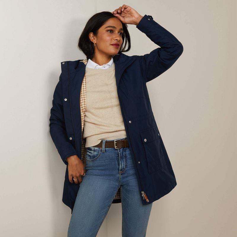 Ariat Atherton Jacket Granatowe Polska | YZQNSI-089 - Kliknij obrazek, aby zamknąć