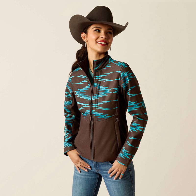 Ariat Aurora Softshell Jacket Peoria Polska | YULWRV-610 - Kliknij obrazek, aby zamknąć