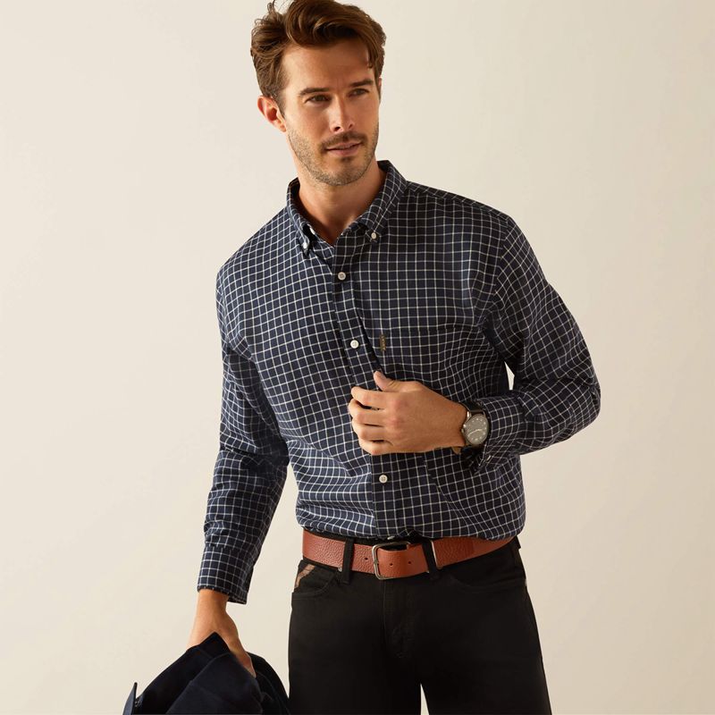 Ariat Clement Shirt Twilight Plaid Polska | JZGTAS-520 - Kliknij obrazek, aby zamknąć