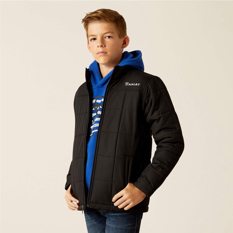 Ariat Crius Insulated Jacket Czarne Polska | HBJOTW-874 - Kliknij obrazek, aby zamknąć