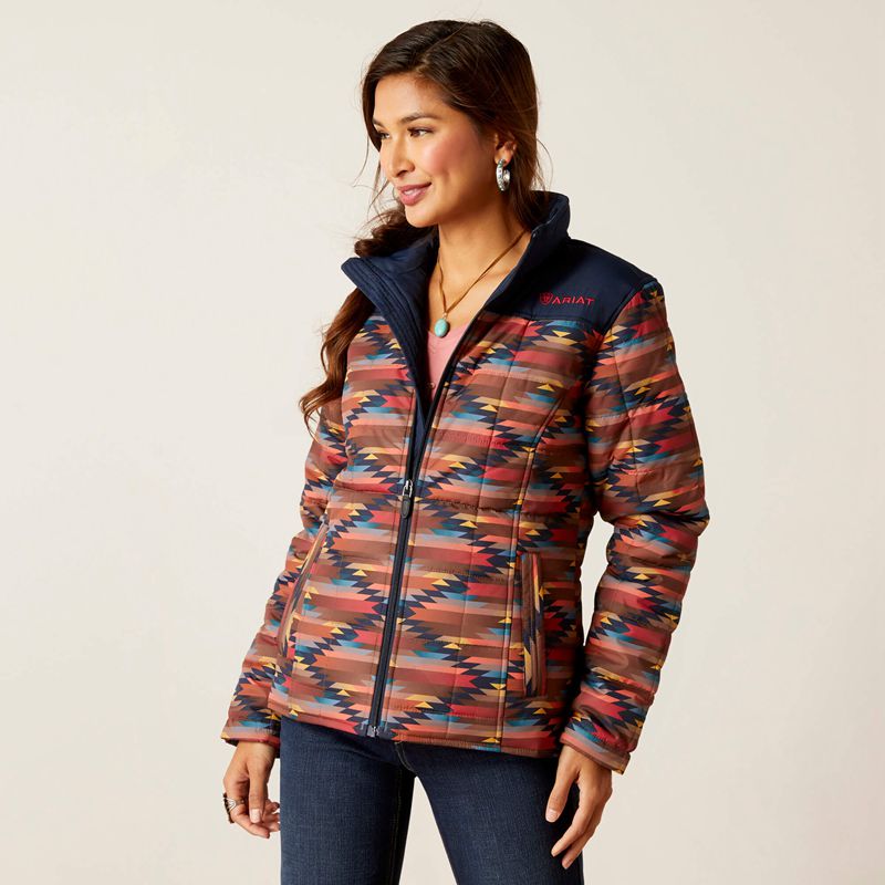 Ariat Crius Insulated Jacket Mirage Print Polska | ZAFDEB-691 - Kliknij obrazek, aby zamknąć