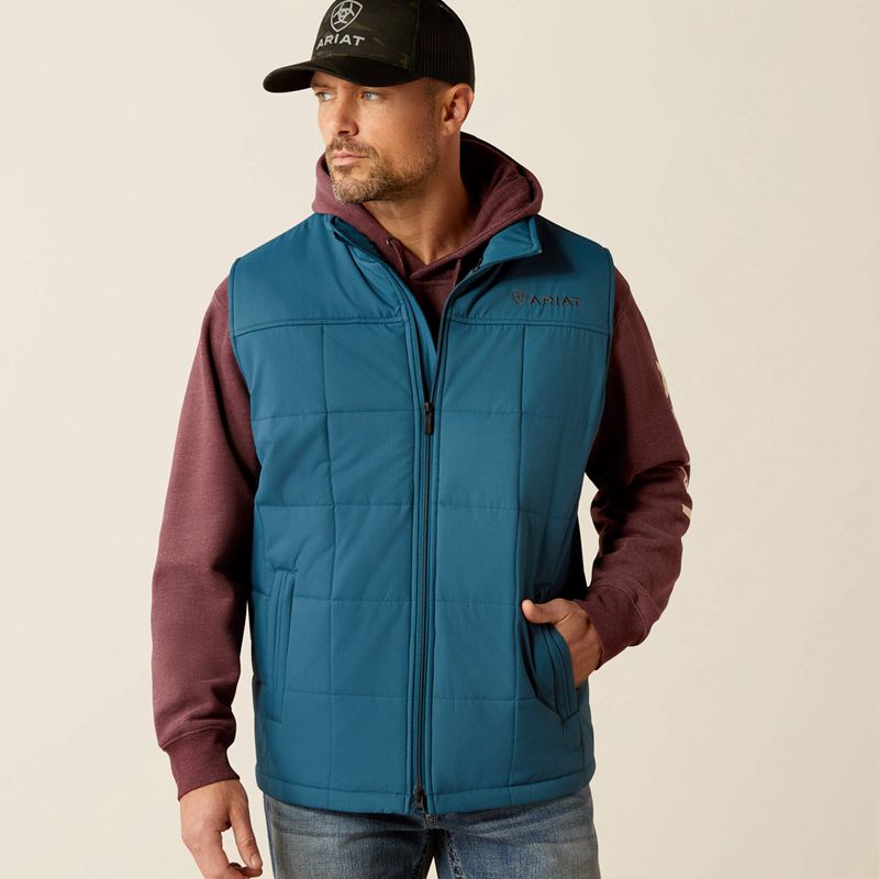 Ariat Crius Insulated Vest Jasny Polska | TQECLK-748 - Kliknij obrazek, aby zamknąć
