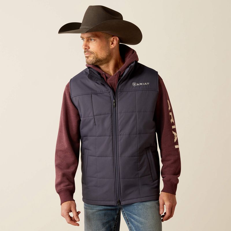 Ariat Crius Insulated Vest Szare Polska | VLUGED-364 - Kliknij obrazek, aby zamknąć