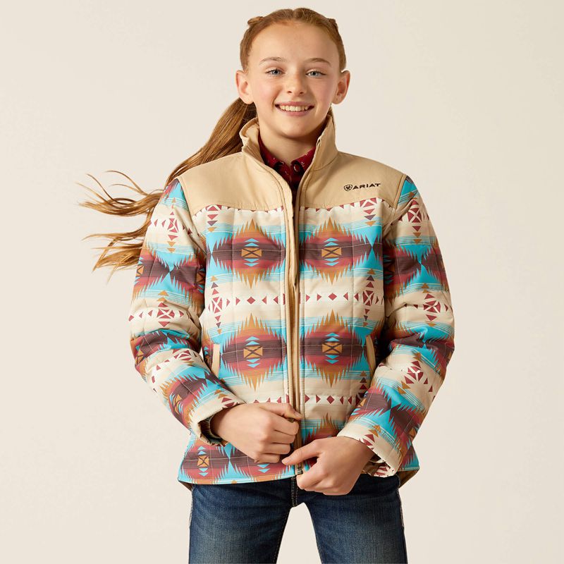 Ariat Crius Jacket Serrano Southwest Print Polska | HCMAEQ-085 - Kliknij obrazek, aby zamknąć