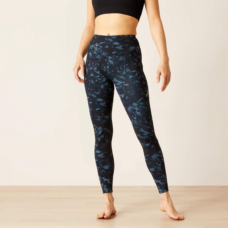 Ariat Eos Print Knee Patch Tight Stormy Skies Polska | KEJUTQ-359 - Kliknij obrazek, aby zamknąć