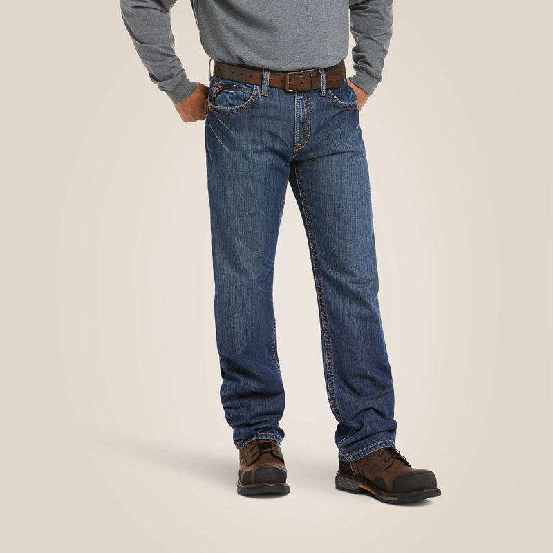 Ariat Fr M3 Loose Basic Stackable Straight Leg Jean Flint Polska | LTABWX-281 - Kliknij obrazek, aby zamknąć