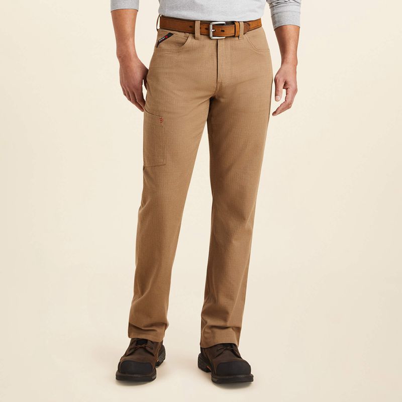 Ariat Fr M4 Relaxed Crossfire Straight Pant Khaki Polska | OMAYRE-287 - Kliknij obrazek, aby zamknąć