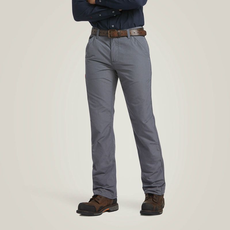 Ariat Fr M5 Duralight Ripstop Stackable Straight Leg Pant Szare Polska | MKDZCT-716 - Kliknij obrazek, aby zamknąć