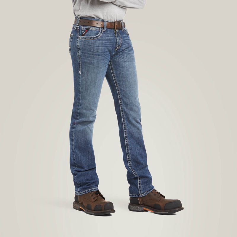 Ariat Fr M7 Slim Durastretch Adkins Stackable Straight Leg Jean Slate Polska | DWCUSH-921 - Kliknij obrazek, aby zamknąć