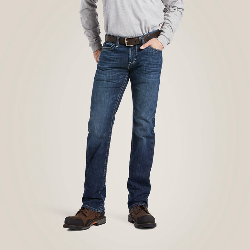 Ariat Fr M7 Slim Stretch Duralight Shoreway Stackable Straight Leg Jean Kelby Polska | BDCSKV-083 - Kliknij obrazek, aby zamknąć