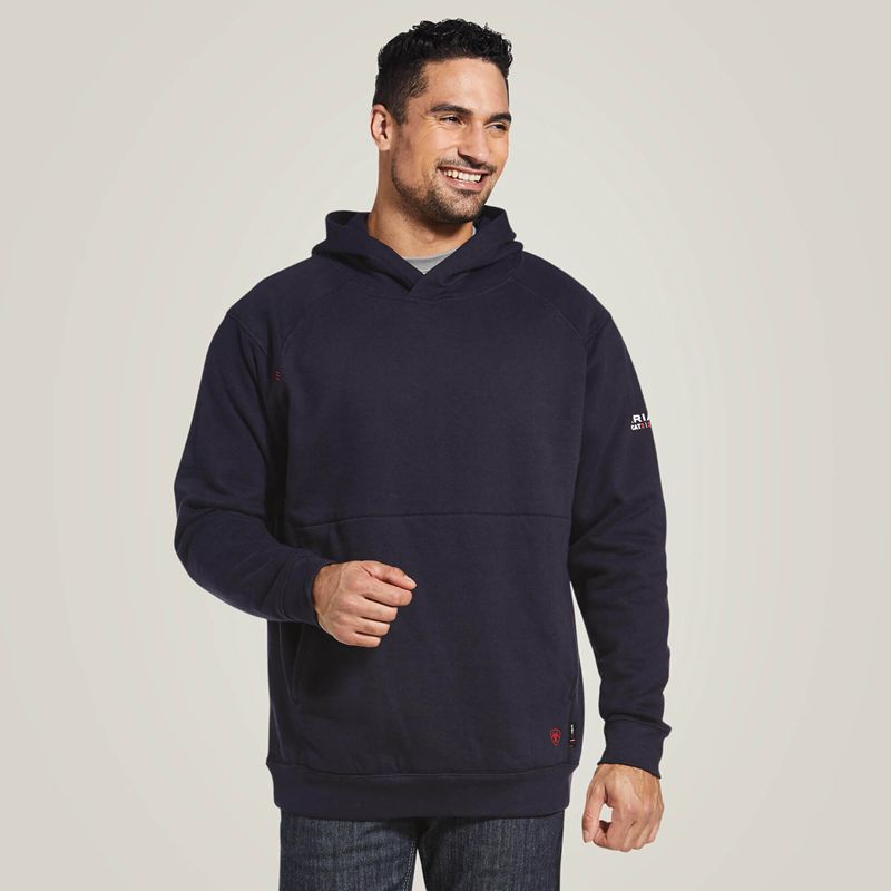Ariat Fr Rev Pullover Hoodie Granatowe Polska | EQUPVD-256 - Kliknij obrazek, aby zamknąć