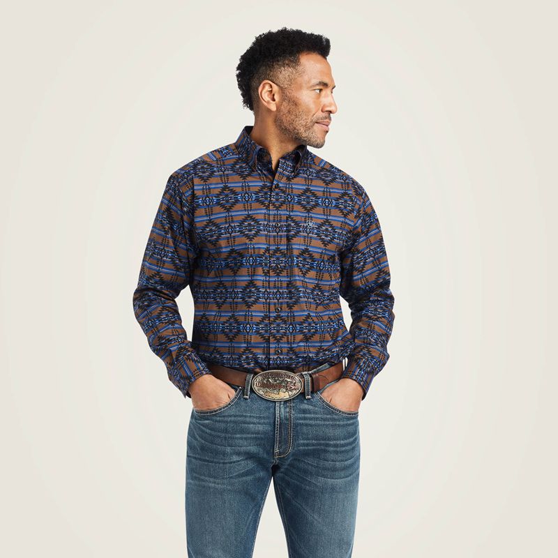 Ariat Giannis Classic Fit Shirt Carafe Polska | GITACX-283 - Kliknij obrazek, aby zamknąć