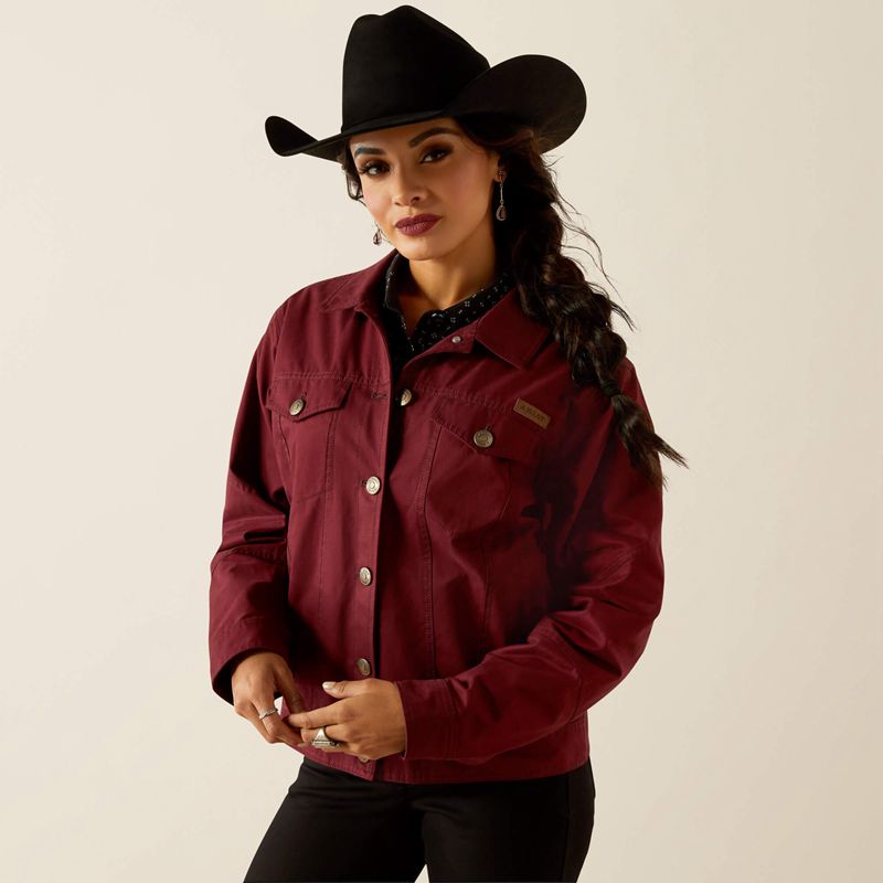 Ariat Grizzly Rancher Jacket Tawny Port Polska | ETAKOP-217 - Kliknij obrazek, aby zamknąć