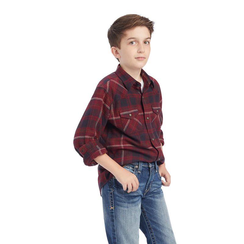 Ariat Heath Retro Fit Shirt Phantom Polska | ZVRYHF-621 - Kliknij obrazek, aby zamknąć