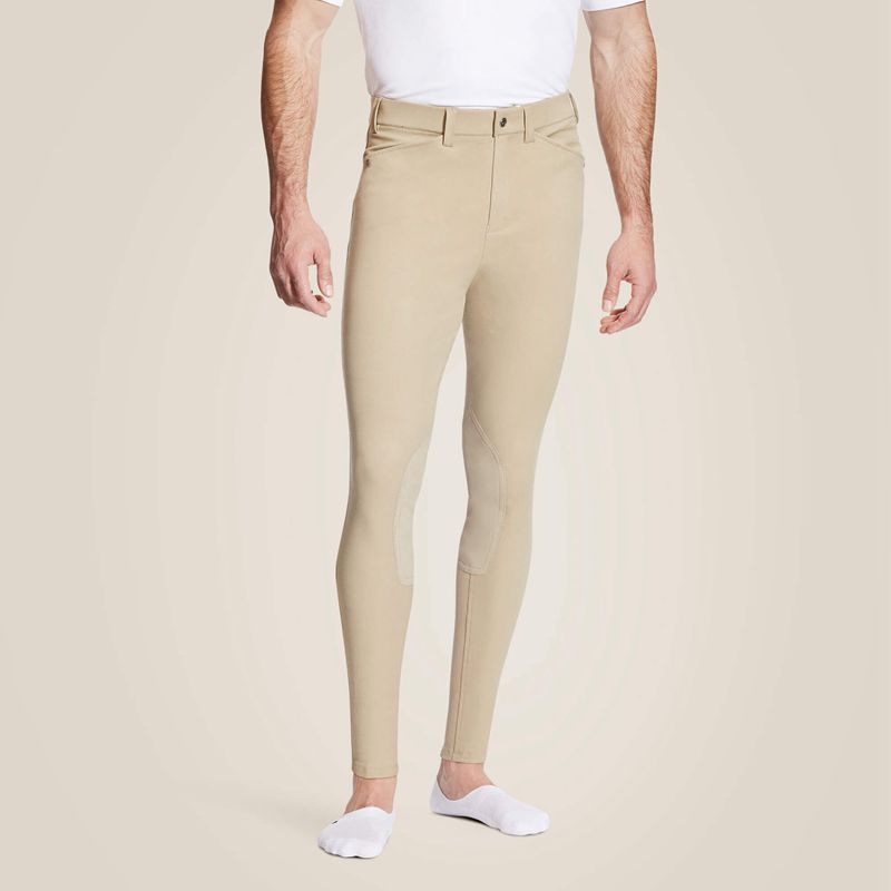 Ariat Heritage Knee Patch Breech Tan Polska | JBCTFX-934 - Kliknij obrazek, aby zamknąć