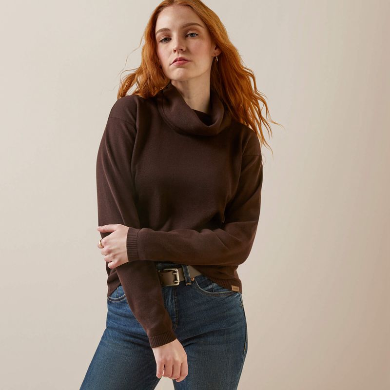Ariat Lexi Sweater Mole Polska | MDTLRU-320 - Kliknij obrazek, aby zamknąć