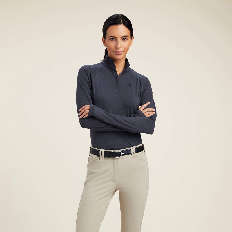 Ariat Lumina Lowell Baselayer Ebony Polska | OEKXZS-435 - Kliknij obrazek, aby zamknąć