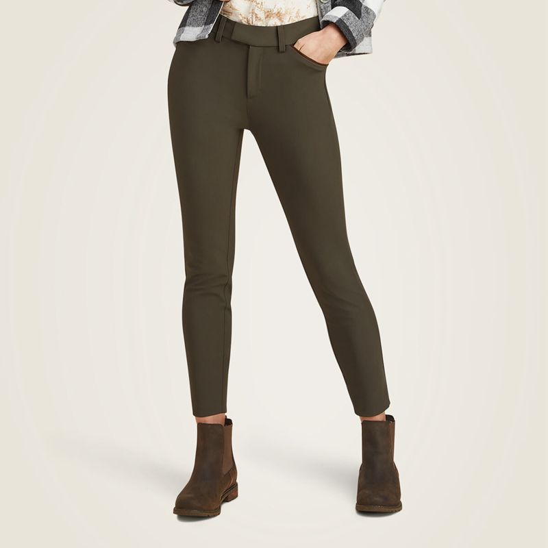 Ariat Marlow Pant Earth Polska | KMFCPS-840 - Kliknij obrazek, aby zamknąć