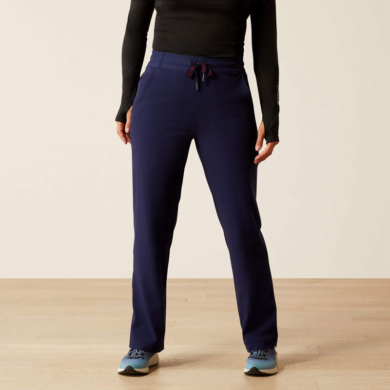 Ariat Nightingale Utility Stretch Scrub Pant Granatowe Polska | AXGYBP-352 - Kliknij obrazek, aby zamknąć