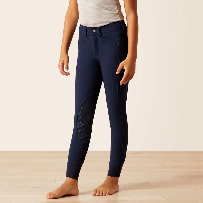 Ariat Prelude 2.0 Knee Patch Breech Granatowe Polska | GYMRZK-820 - Kliknij obrazek, aby zamknąć