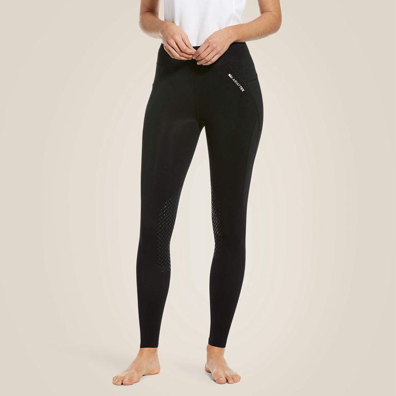 Ariat Prevail Insulated Knee Patch Tight Czarne Polska | LURNFP-309 - Kliknij obrazek, aby zamknąć