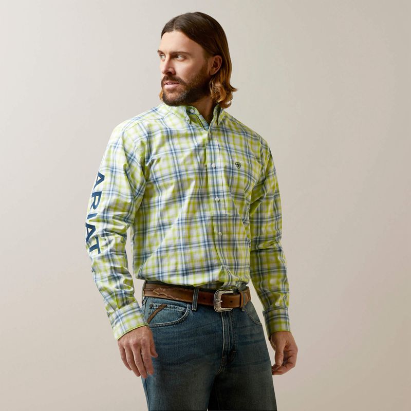 Ariat Pro Series Team Dayton Classic Fit Shirt Tender Shoots Polska | LJFHKU-954 - Kliknij obrazek, aby zamknąć