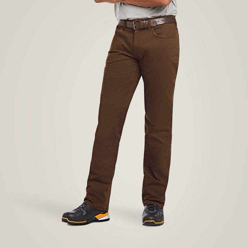 Ariat Rebar M4 Low Rise Durastretch Made Tough Stackable Straight Leg Pant Wren Polska | GJOTKB-087 - Kliknij obrazek, aby zamknąć