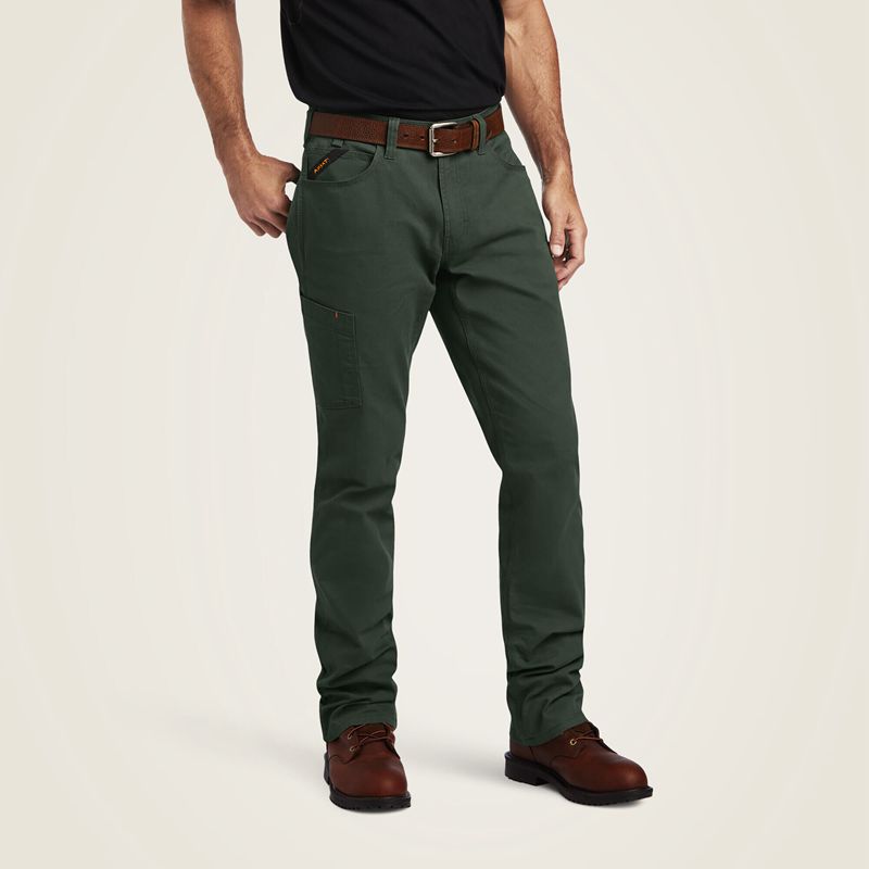 Ariat Rebar M4 Low Rise Durastretch Made Tough Stackable Straight Leg Pant Jasny Polska | GUNRCS-528 - Kliknij obrazek, aby zamknąć