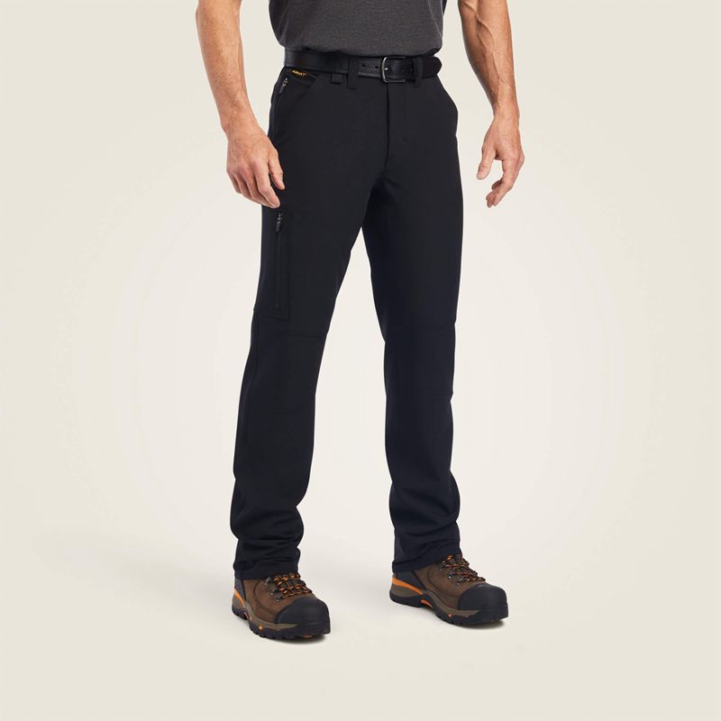 Ariat Rebar M5 Straight Durastretch Dritek Softshell Straight Pant Czarne Polska | EDJGOQ-682 - Kliknij obrazek, aby zamknąć