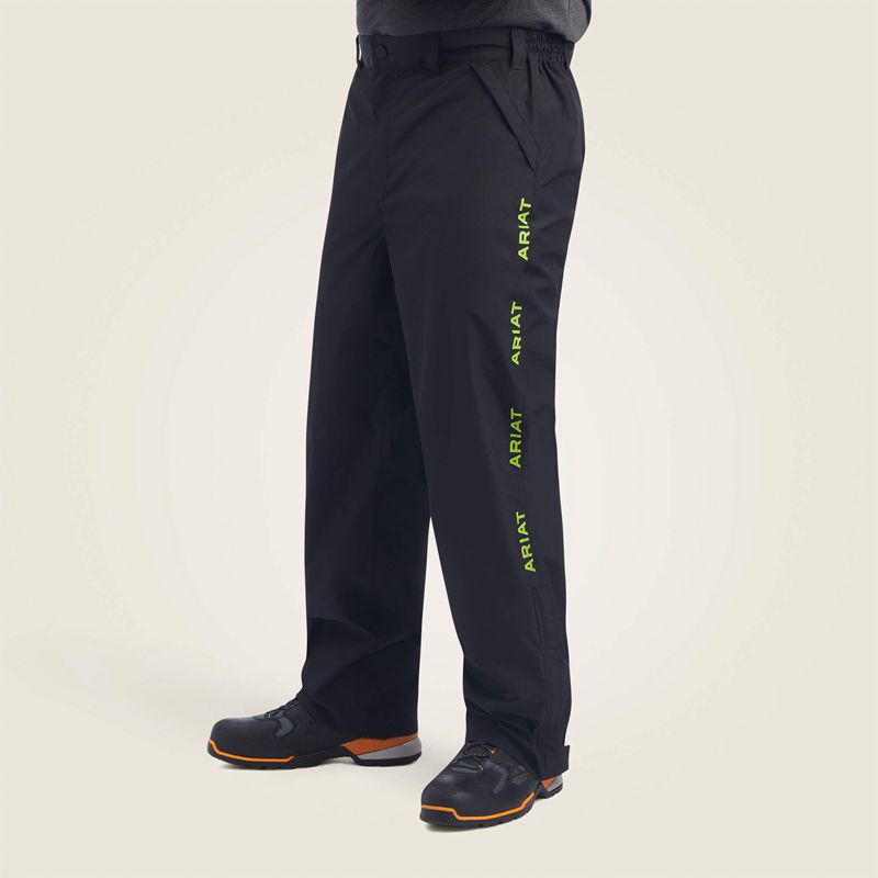Ariat Rebar Stormshell Waterproof Pant Czarne Polska | SCHBYL-082 - Kliknij obrazek, aby zamknąć