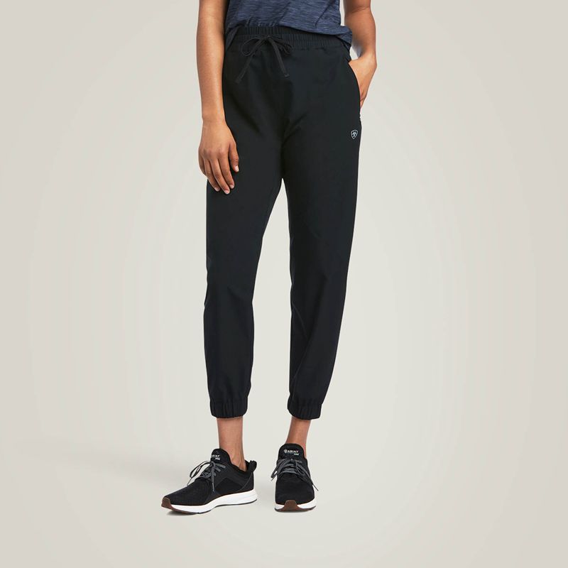 Ariat Tek Jogger Sweatpants Czarne Polska | HQCUZI-891 - Kliknij obrazek, aby zamknąć