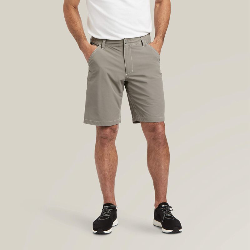 Ariat Tek Short Charcoal Gray Polska | EZGFYO-920 - Kliknij obrazek, aby zamknąć