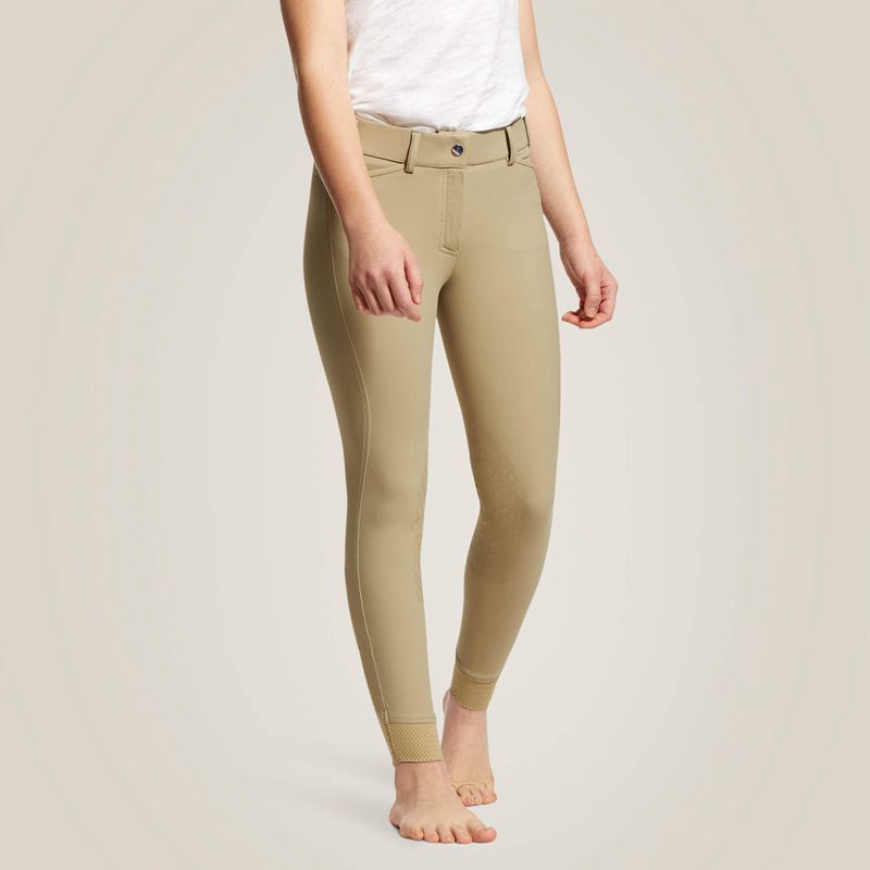 Ariat Tri Factor Eq Grip Knee Patch Breech Tan Polska | CVMEZY-864 - Kliknij obrazek, aby zamknąć